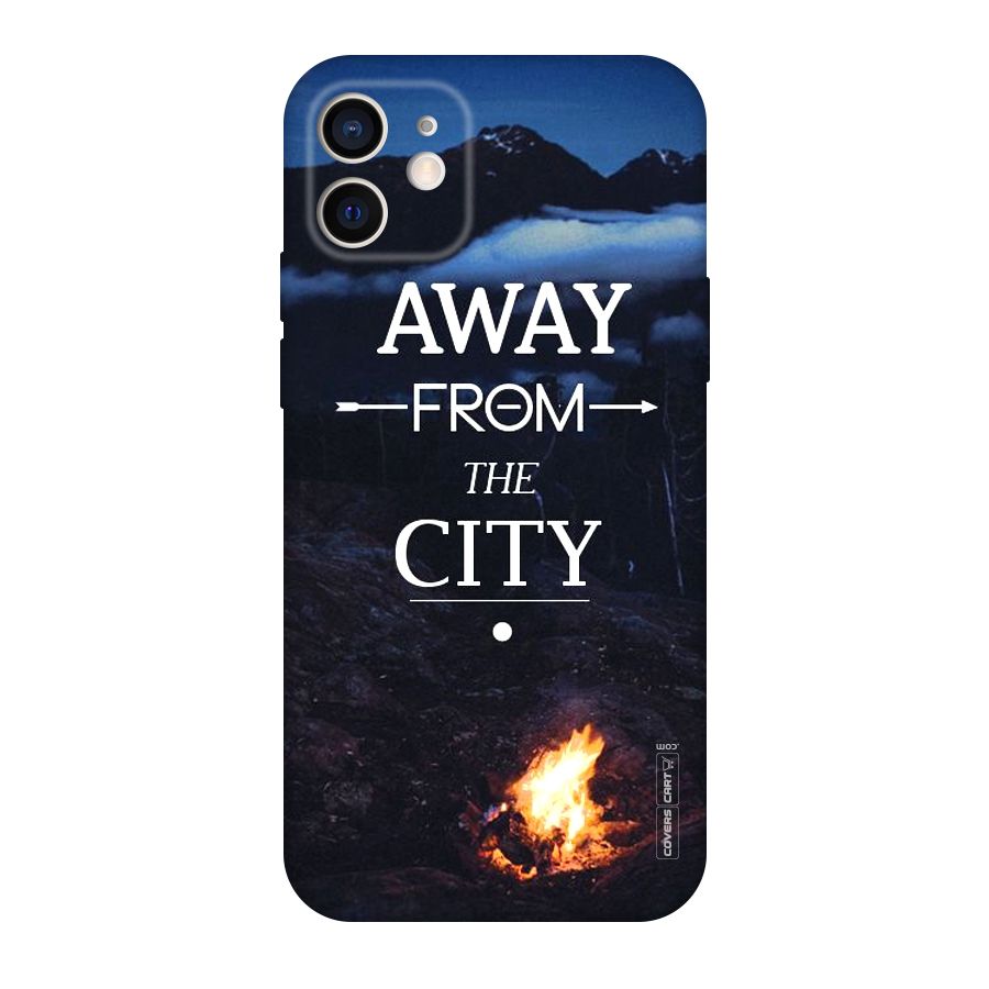 Away From City Original Polycarbonate Back Case for iPhone 12