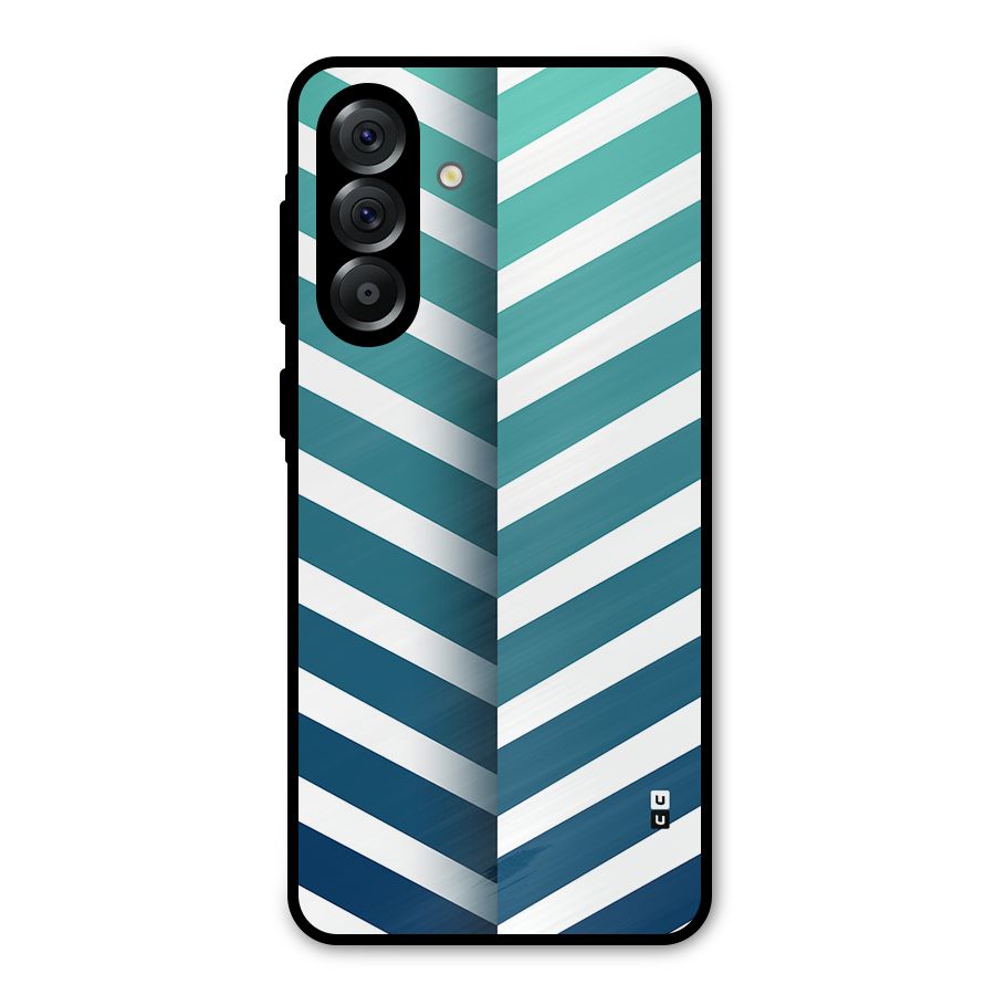 Awesome Angular Stripes Metal Back Case for Galaxy A36