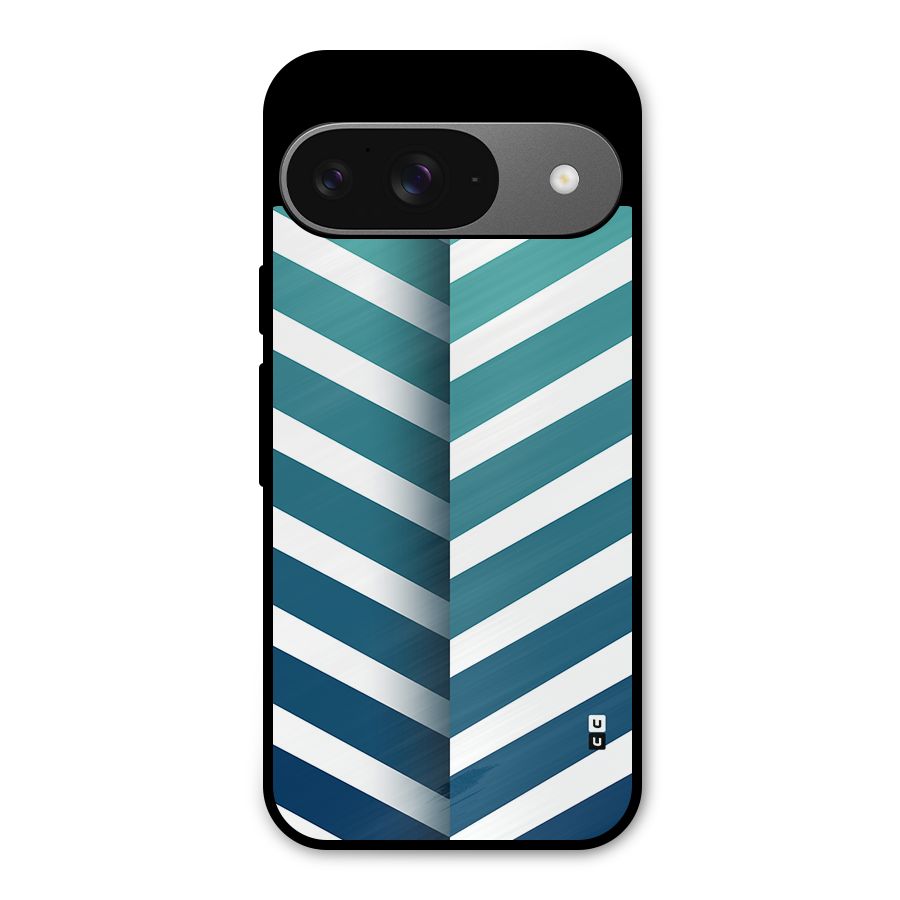 Awesome Angular Stripes Metal Back Case for Google Pixel 9