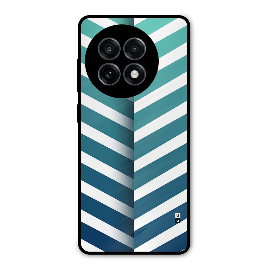 Awesome Angular Stripes Metal Back Case for OnePlus 13R