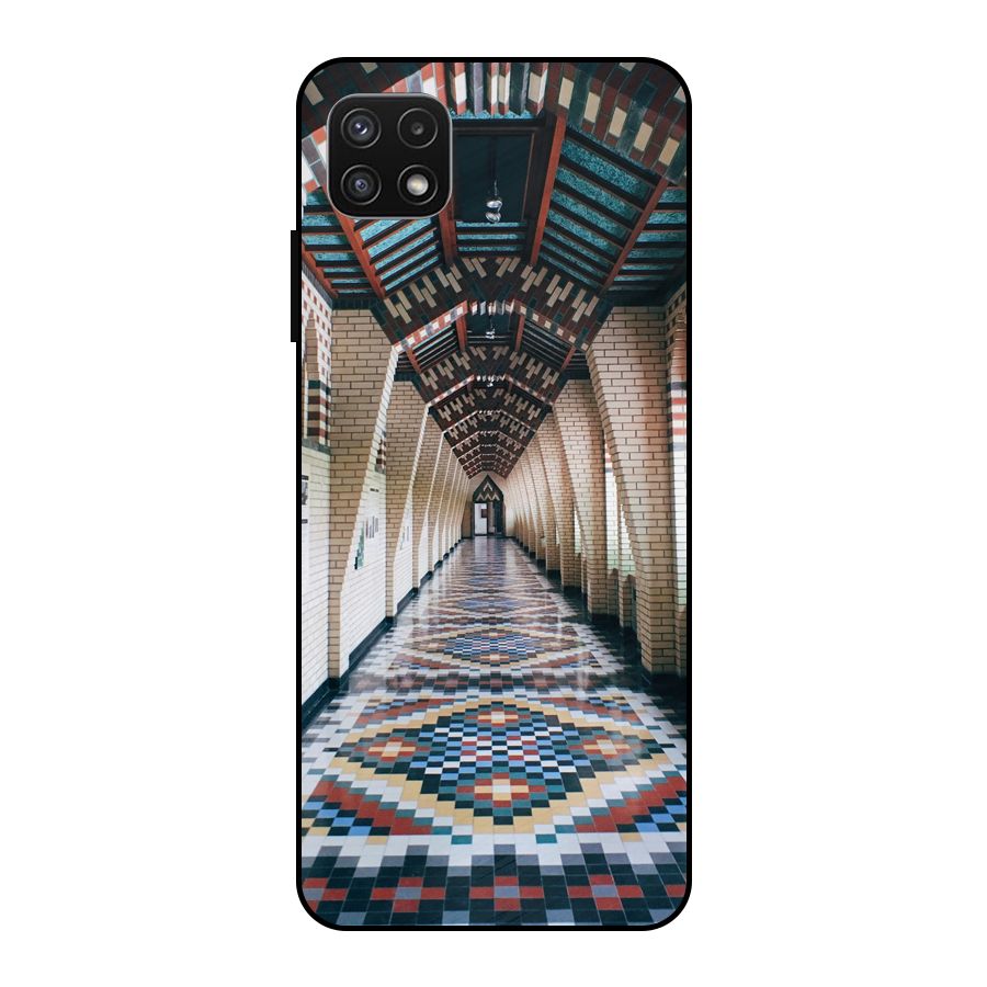 Awesome Architecture Metal Back Case for Galaxy A22 5G