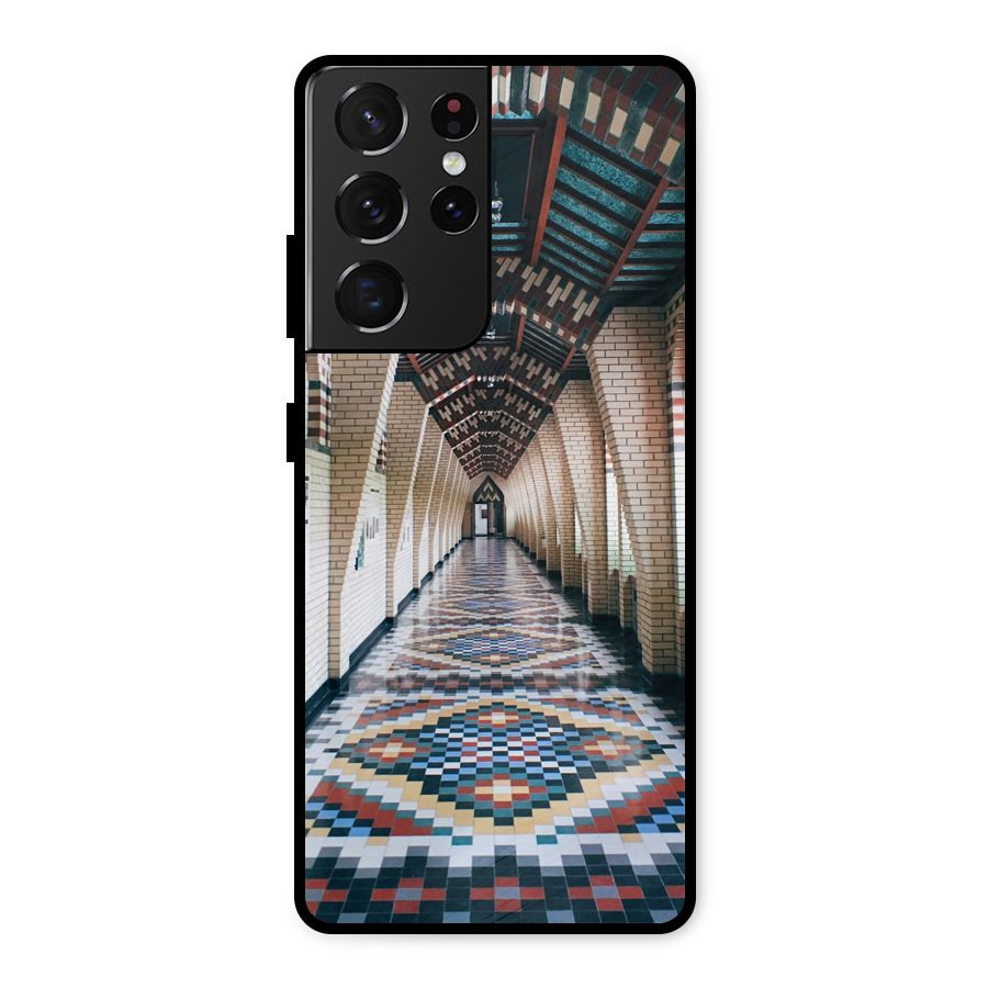 Awesome Architecture Metal Back Case for Galaxy S21 Ultra 5G