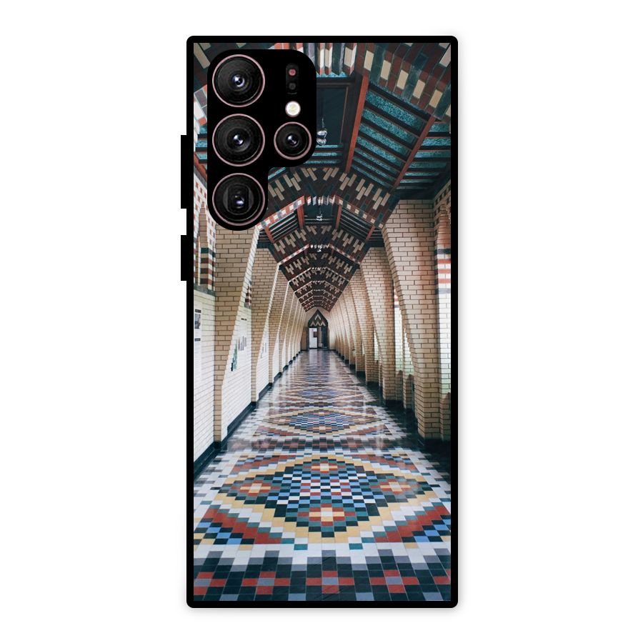 Awesome Architecture Metal Back Case for Galaxy S22 Ultra 5G