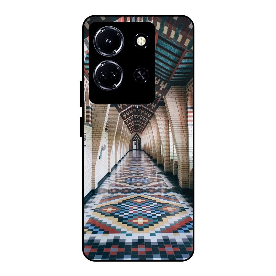 Awesome Architecture Metal Back Case for Infinix Note 30 5G