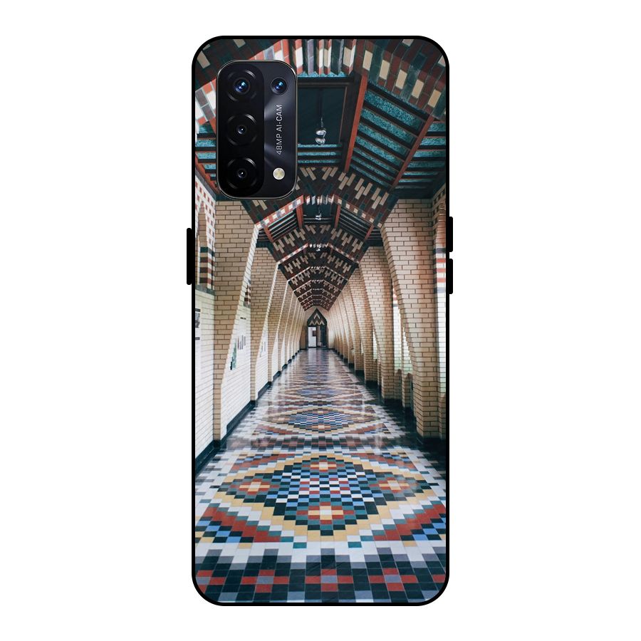 Awesome Architecture Metal Back Case for Oppo A74 5G