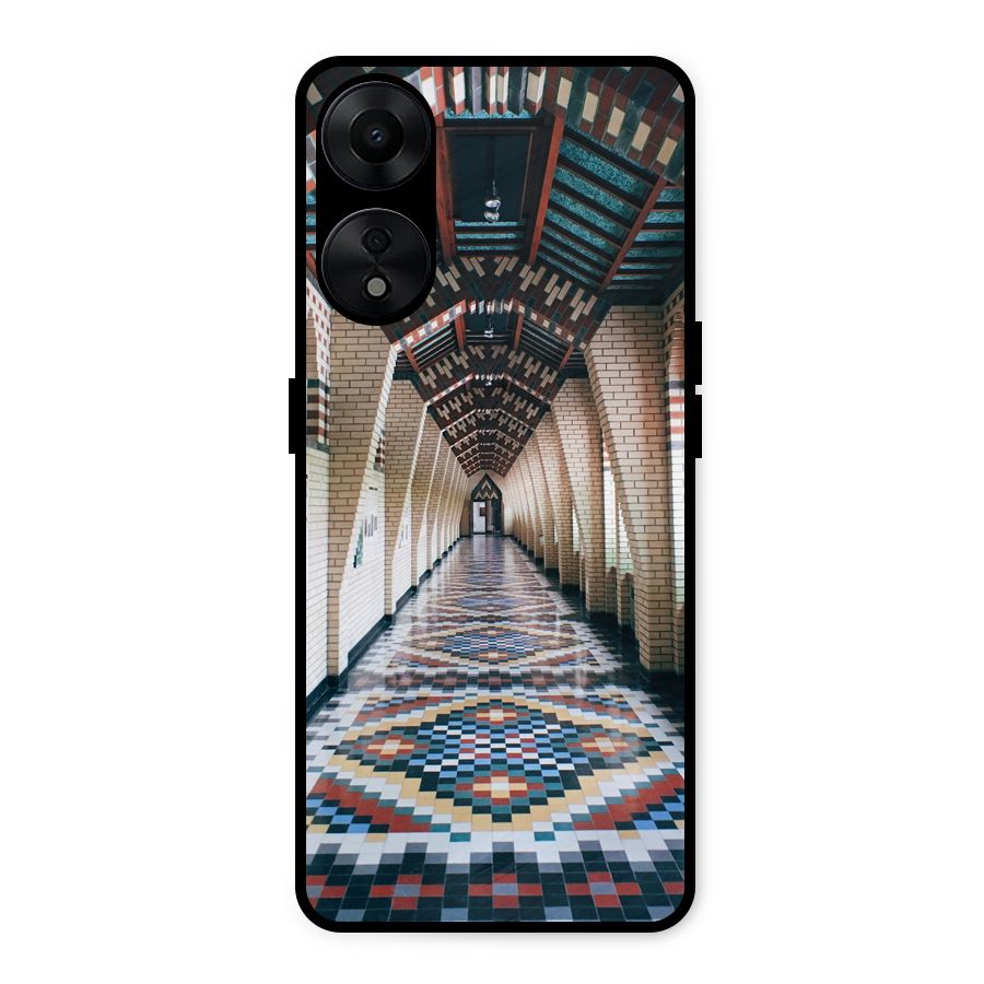 Awesome Architecture Metal Back Case for Oppo A78 5G