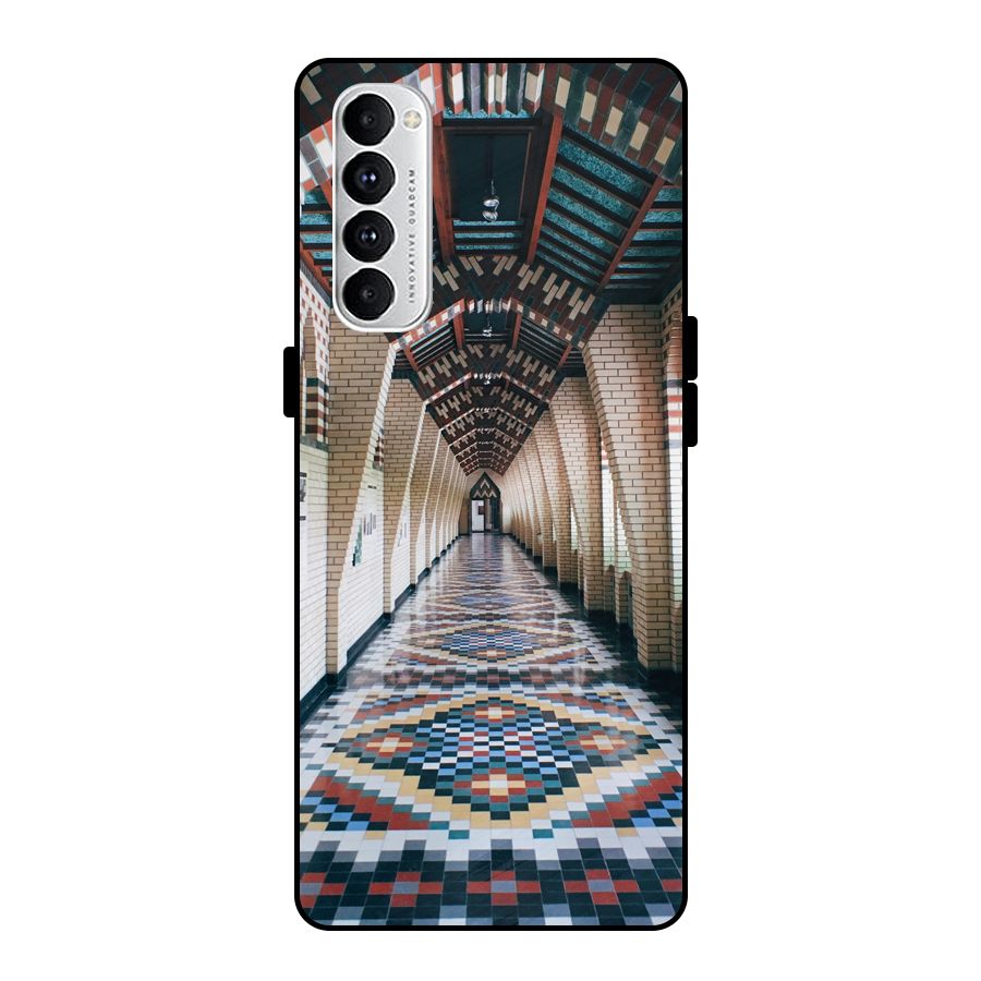 Awesome Architecture Metal Back Case for Oppo Reno4 Pro