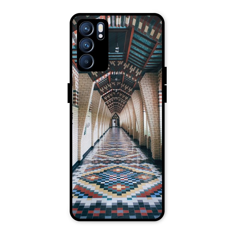Awesome Architecture Metal Back Case for Oppo Reno6 5G