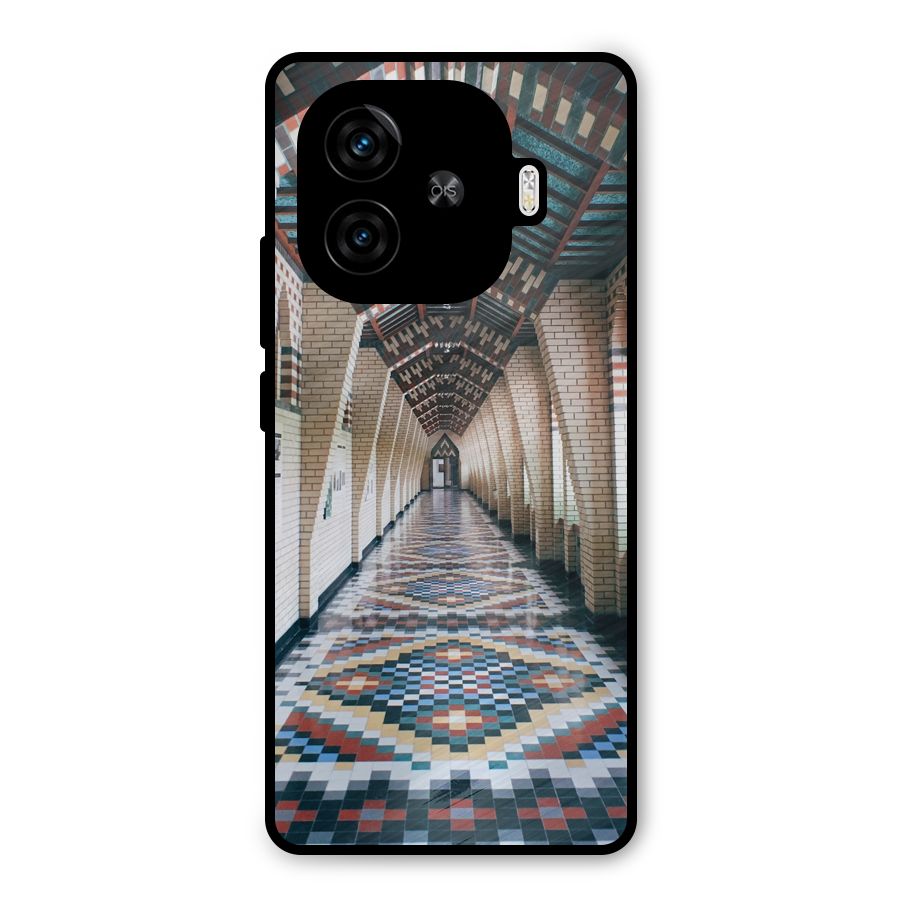 Awesome Architecture Metal Back Case for iQOO Z9 Turbo