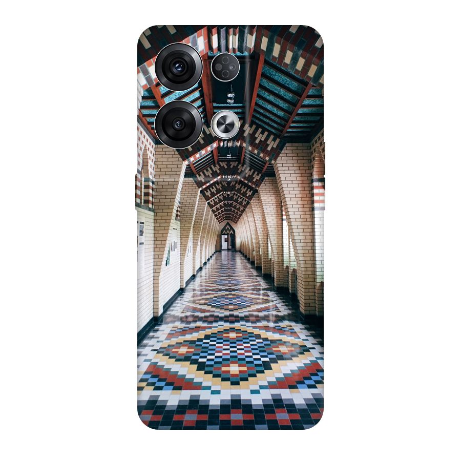Awesome Architecture Original Polycarbonate Back Case for Oppo Reno8 Pro 5G