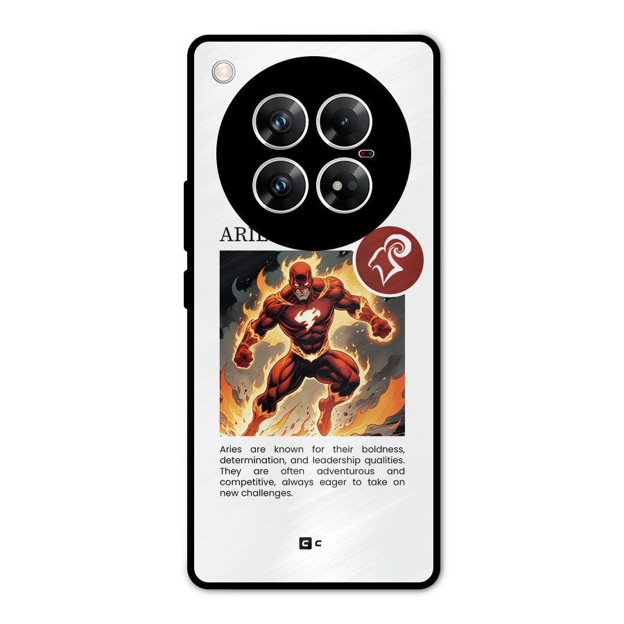 Awesome Aries Metal Back Case for Infinix Zero 40 5G