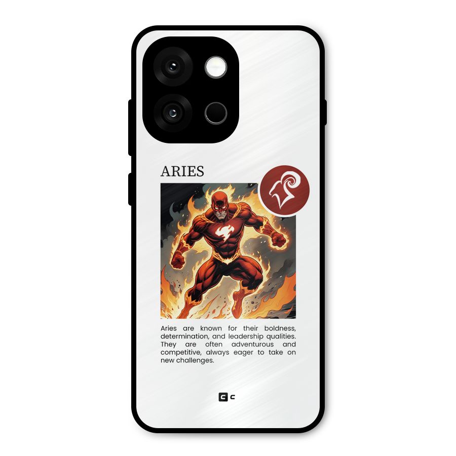 Awesome Aries Metal Back Case for OnePlus 13s