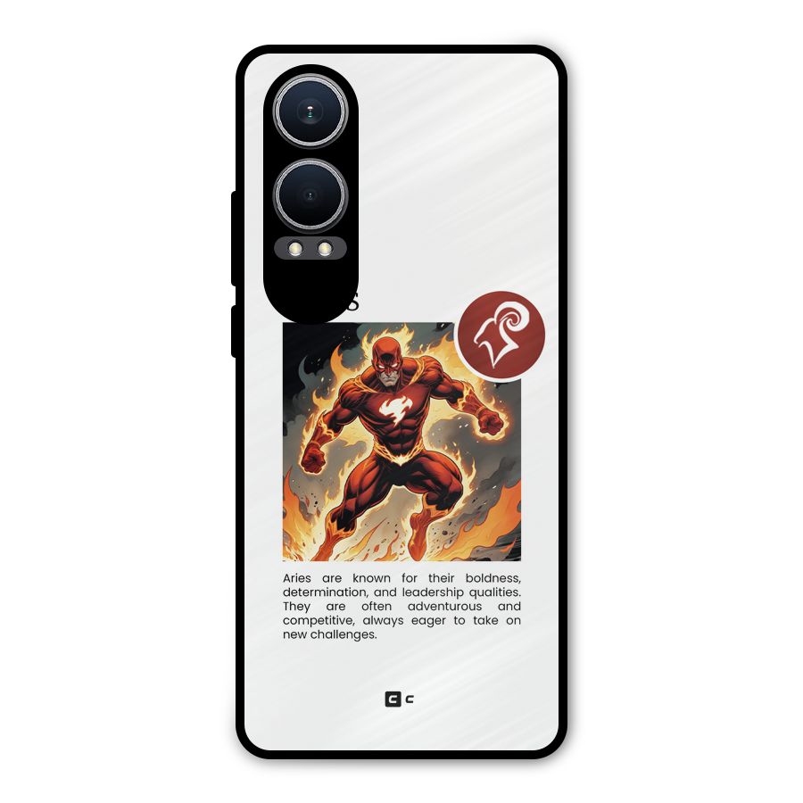 Awesome Aries Metal Back Case for OnePlus Nord CE4 Lite