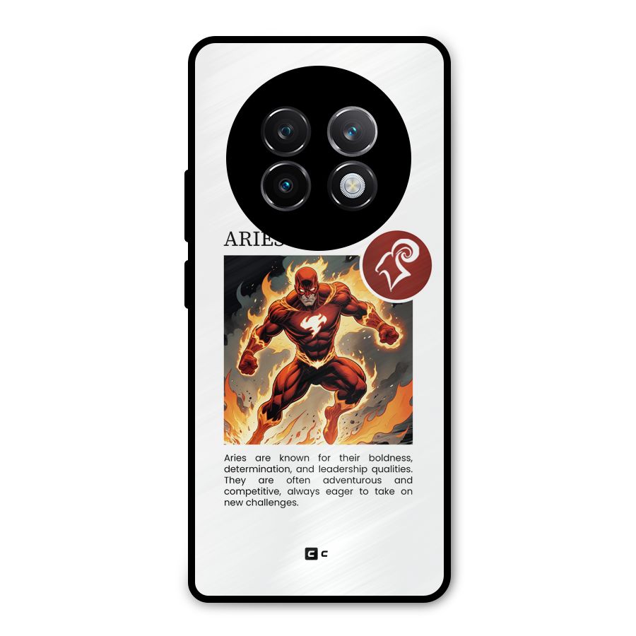 Awesome Aries Metal Back Case for Realme 13 Plus