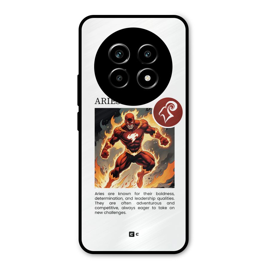 Awesome Aries Metal Back Case for Realme 13 Pro