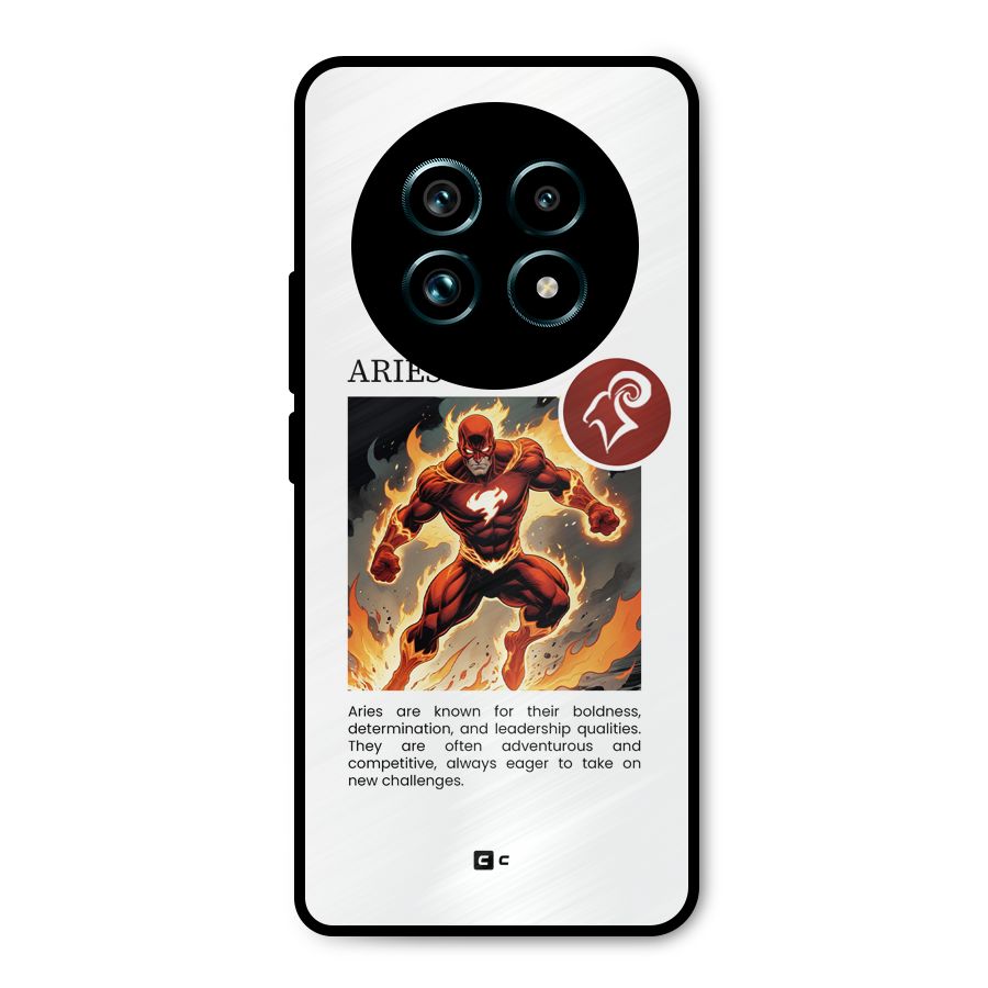 Awesome Aries Metal Back Case for Realme 13 Pro Plus