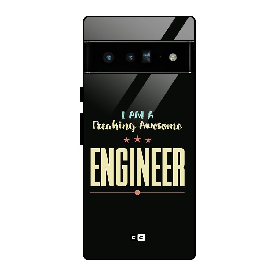 Awesome Engineer Glass Back Case for Google Pixel 6 Pro