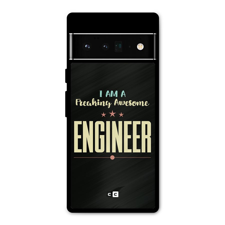 Awesome Engineer Metal Back Case for Google Pixel 6 Pro