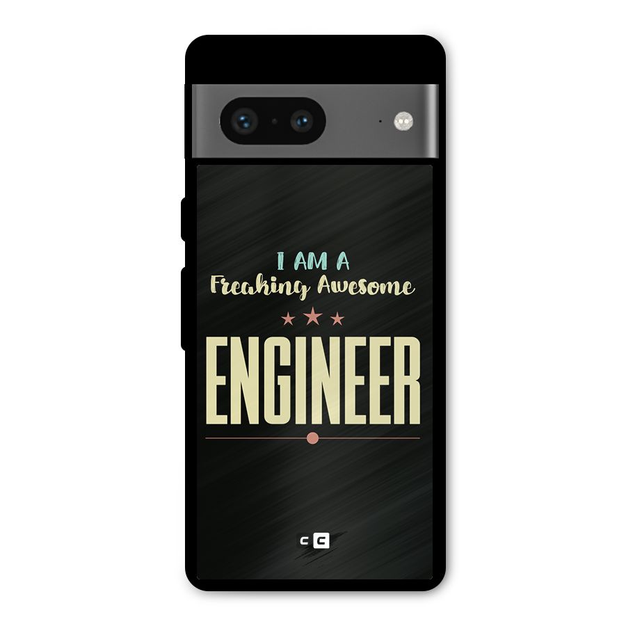 Awesome Engineer Metal Back Case for Google Pixel 7