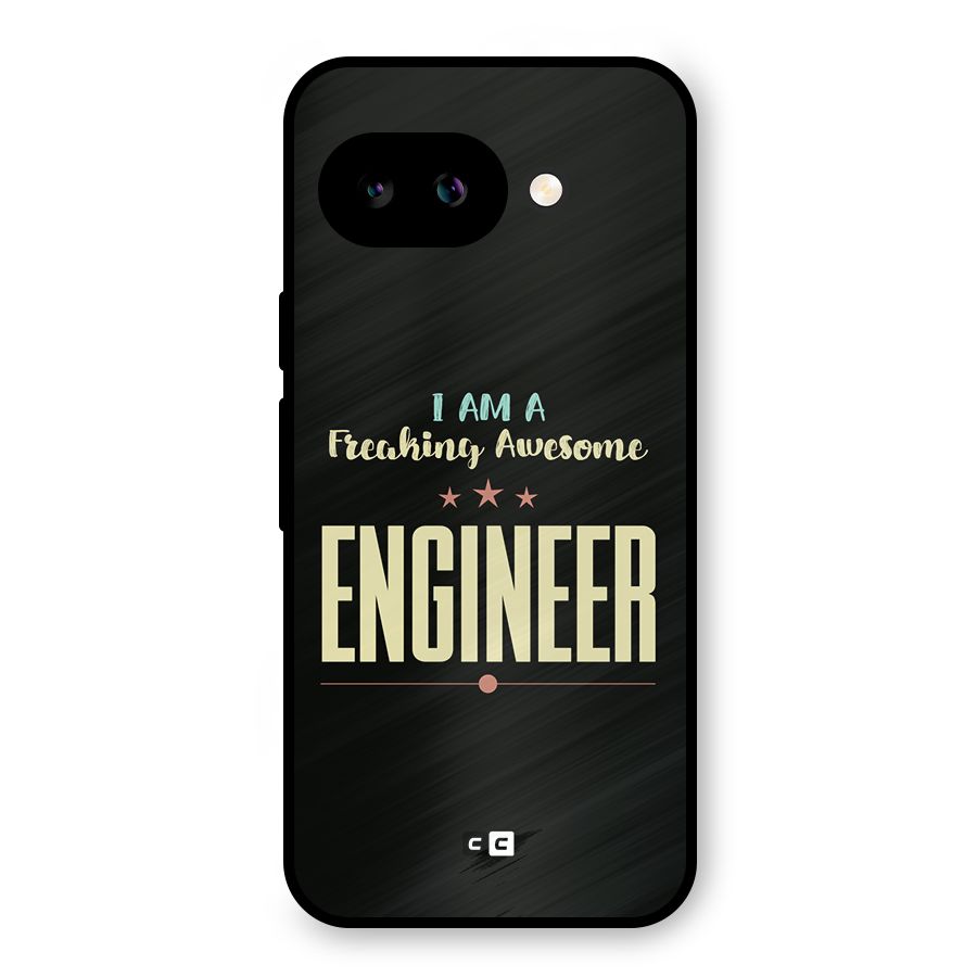 Awesome Engineer Metal Back Case for Google Pixel 9a