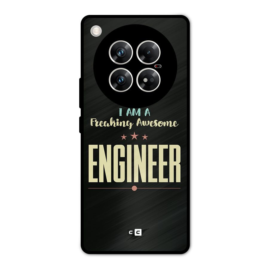Awesome Engineer Metal Back Case for Infinix Zero 40 5G
