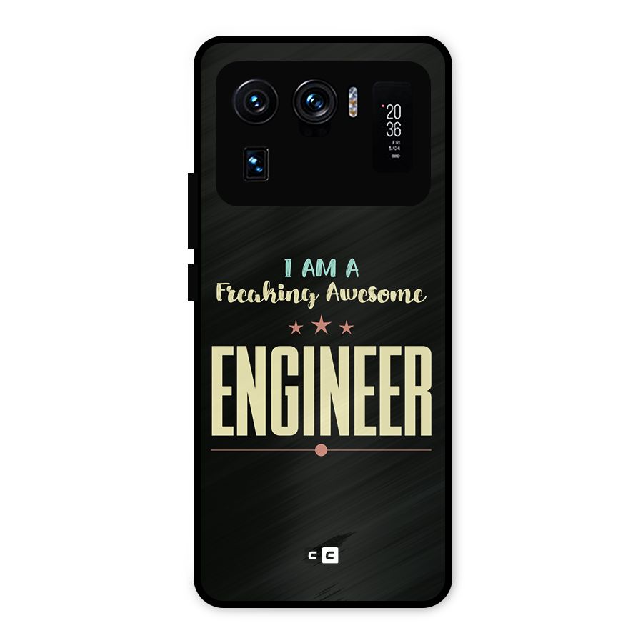 Awesome Engineer Metal Back Case for Mi 11 Ultra