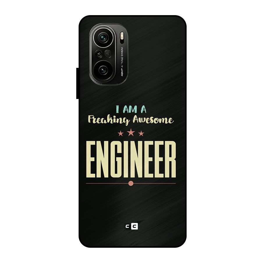 Awesome Engineer Metal Back Case for Mi 11x