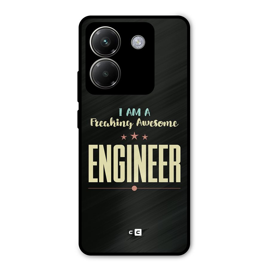 Awesome Engineer Metal Back Case for Poco M7 Pro 5G