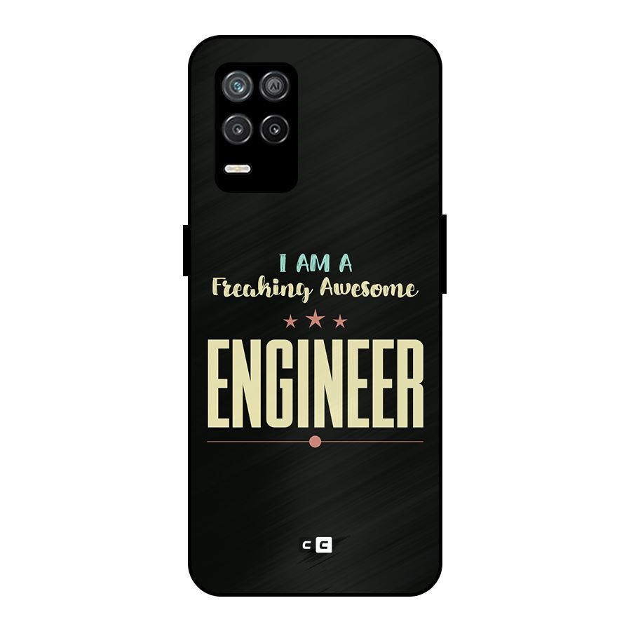 Awesome Engineer Metal Back Case for Realme 9 5G