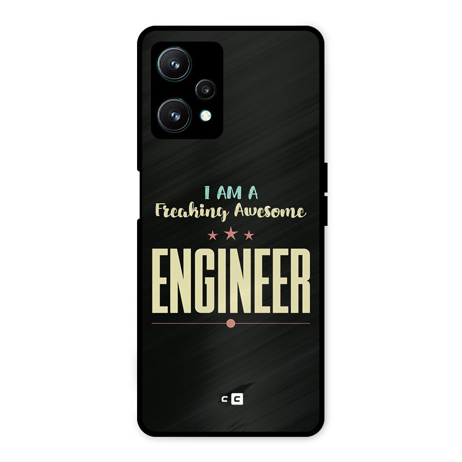 Awesome Engineer Metal Back Case for Realme 9 Pro 5G