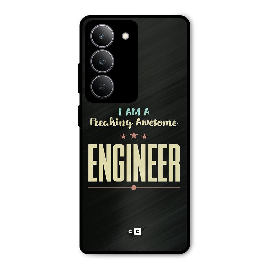 Awesome Engineer Metal Back Case for Realme P3x