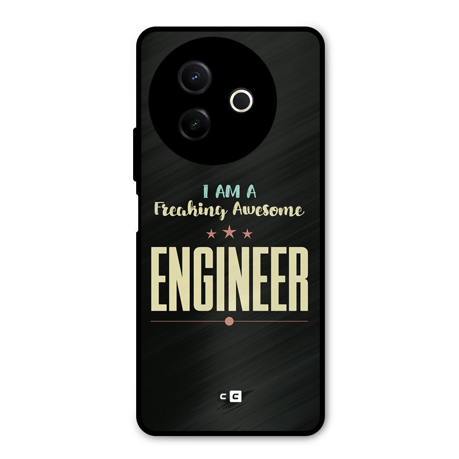 Awesome Engineer Metal Back Case for Vivo Y39