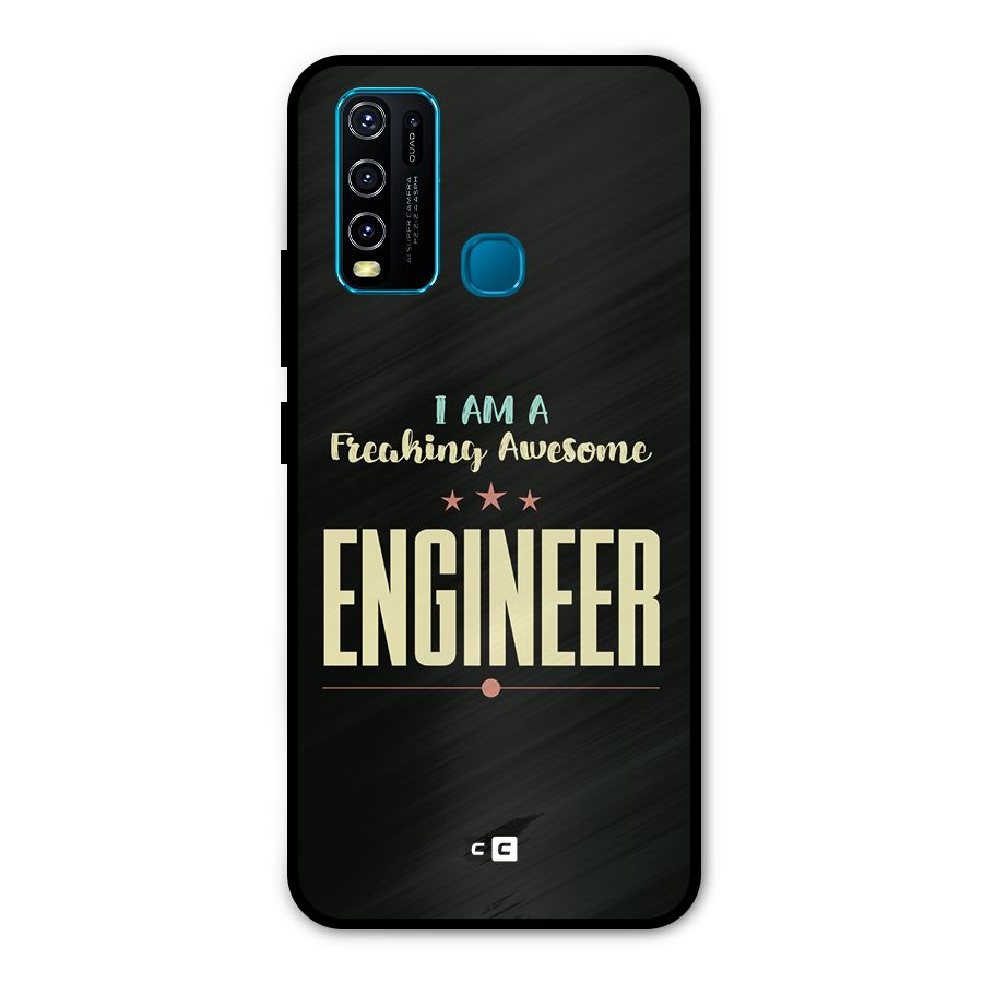 Awesome Engineer Metal Back Case for Vivo Y50