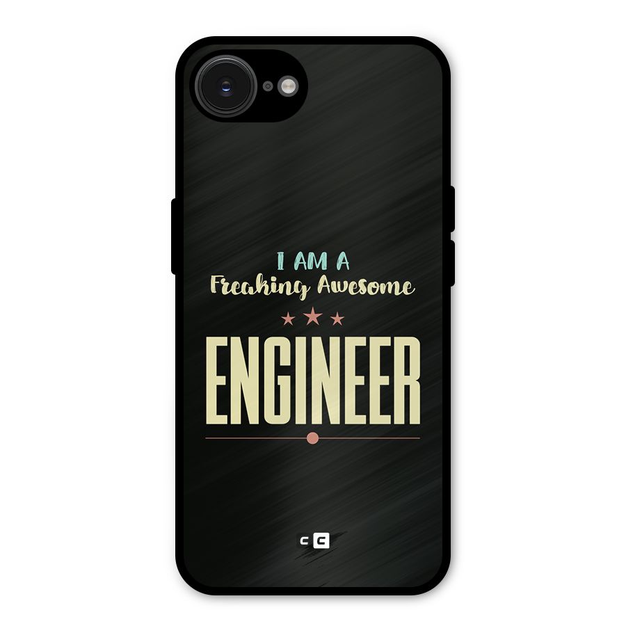 Awesome Engineer Metal Back Case for iPhone 16e