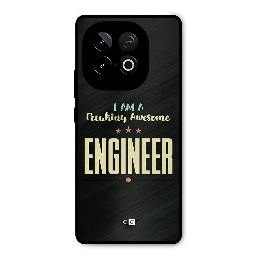 Awesome Engineer Metal Back Case for iQOO Neo 10