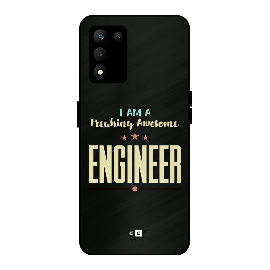 Awesome Engineer Metal Back Case for realme 9 5G SE