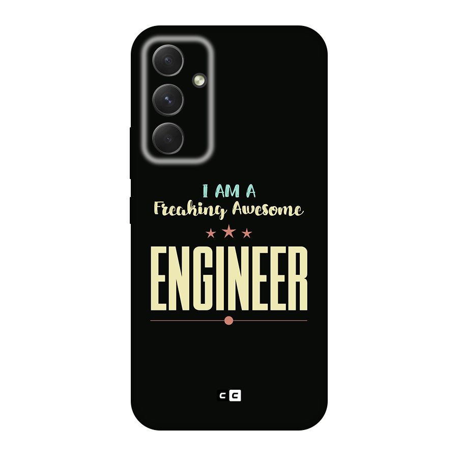 Awesome Engineer Original Polycarbonate Back Case for Galaxy A54