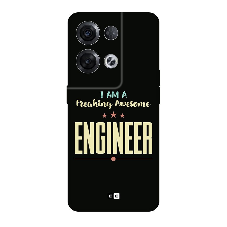 Awesome Engineer Original Polycarbonate Back Case for Oppo Reno8 Pro 5G