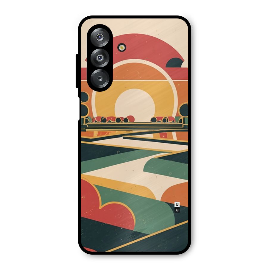 Awesome Geomatric Art Metal Back Case for Galaxy A26