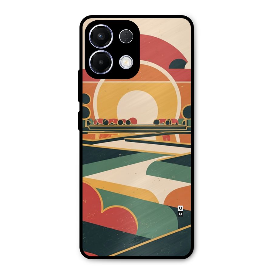 Awesome Geomatric Art Metal Back Case for Oppo K13