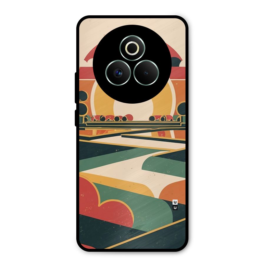 Awesome Geomatric Art Metal Back Case for Realme P3 Pro