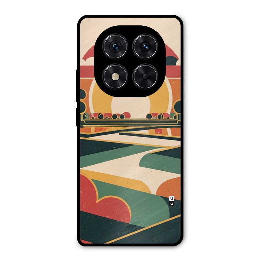 Awesome Geomatric Art Metal Back Case for Redmi Note 14 Pro 5G