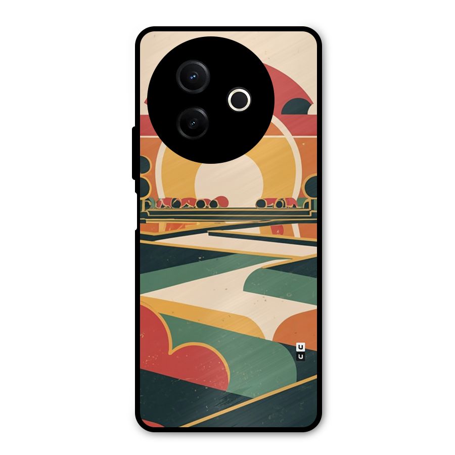 Awesome Geomatric Art Metal Back Case for Vivo Y39