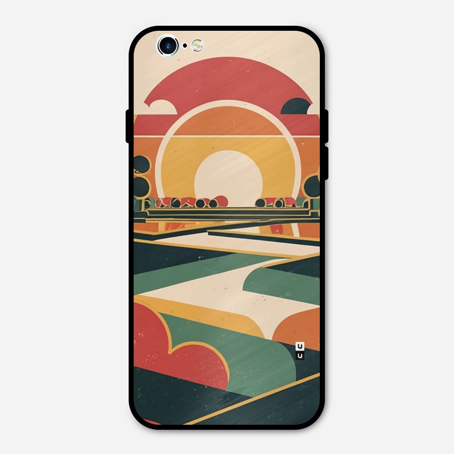 Awesome Geomatric Art Metal Back Case for iPhone 6 6s