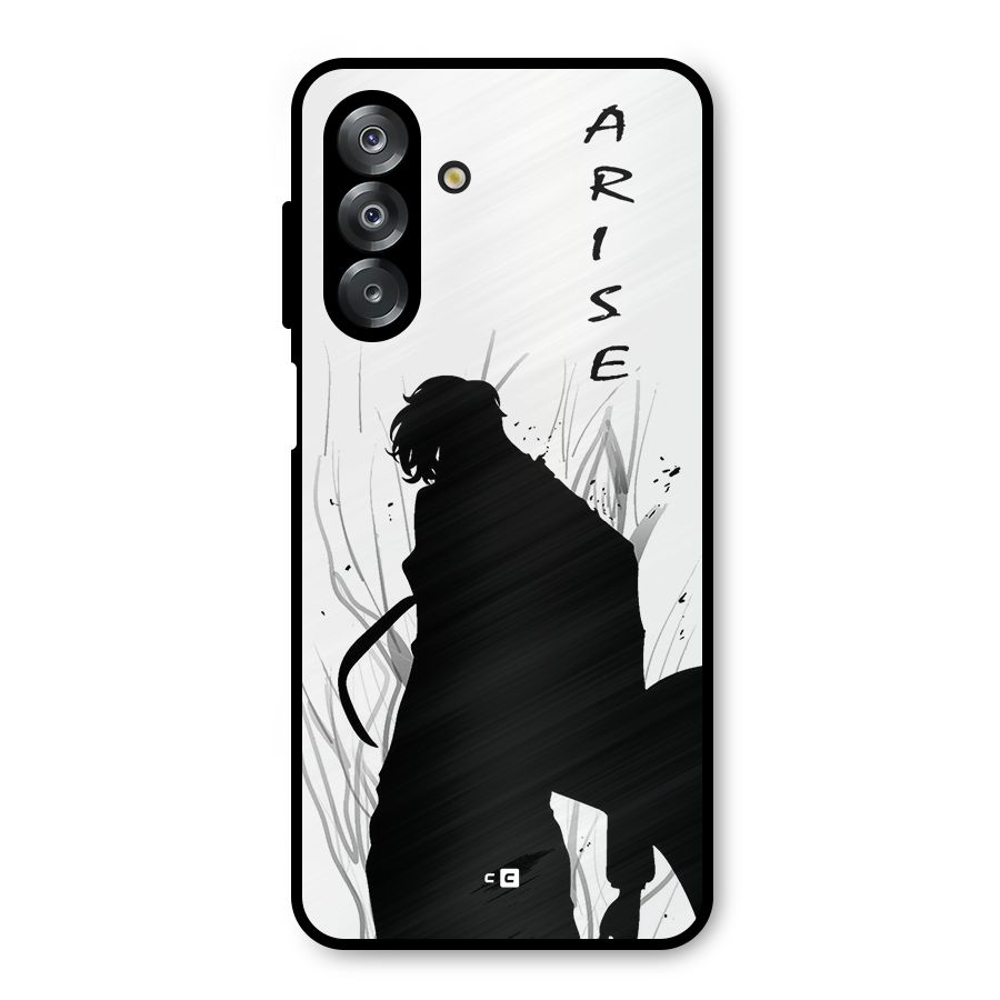 Awesome Jinwoo Arise Metal Back Case for Galaxy A26