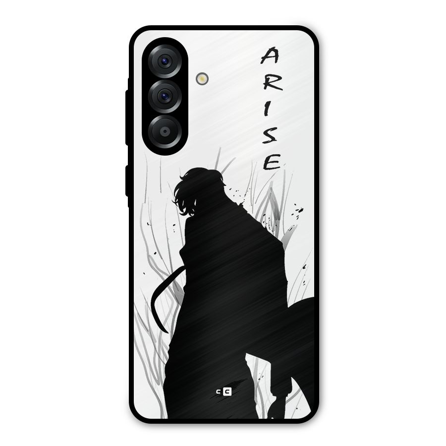 Awesome Jinwoo Arise Metal Back Case for Galaxy A36