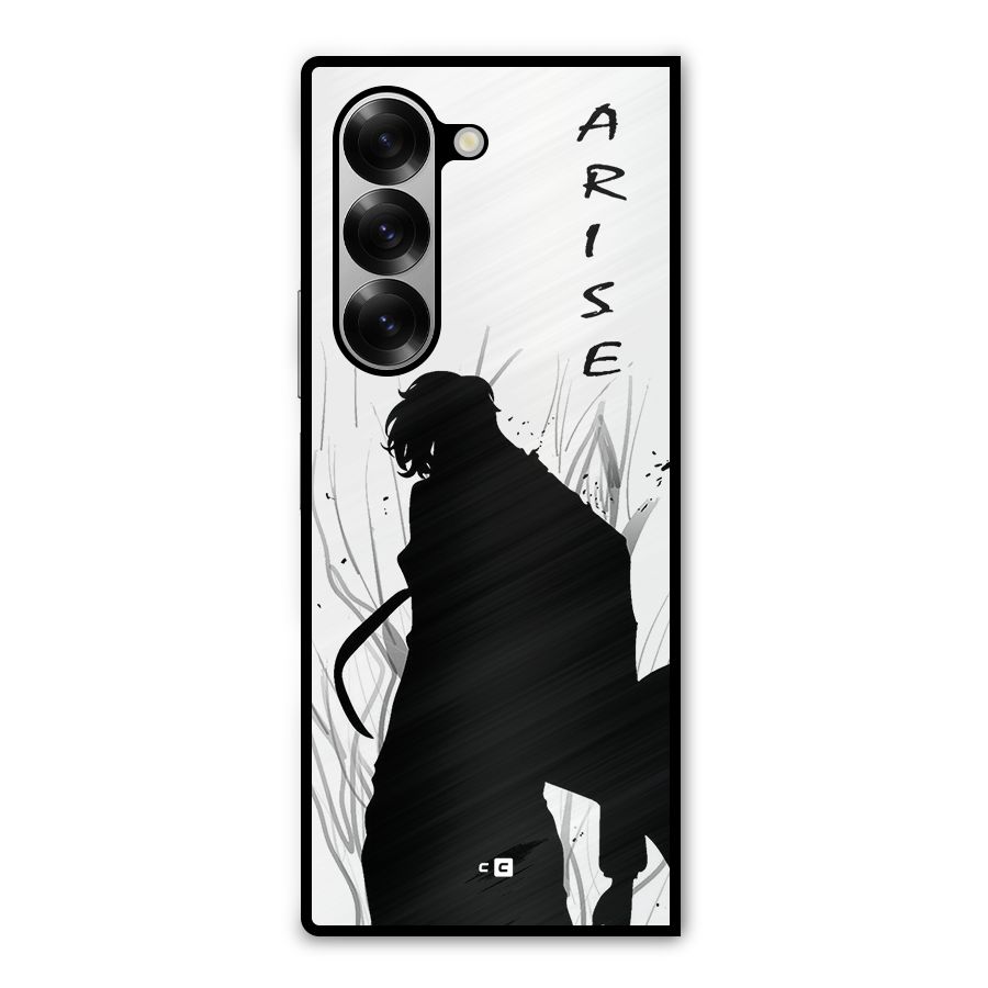 Awesome Jinwoo Arise Metal Back Case for Galaxy Z Fold6