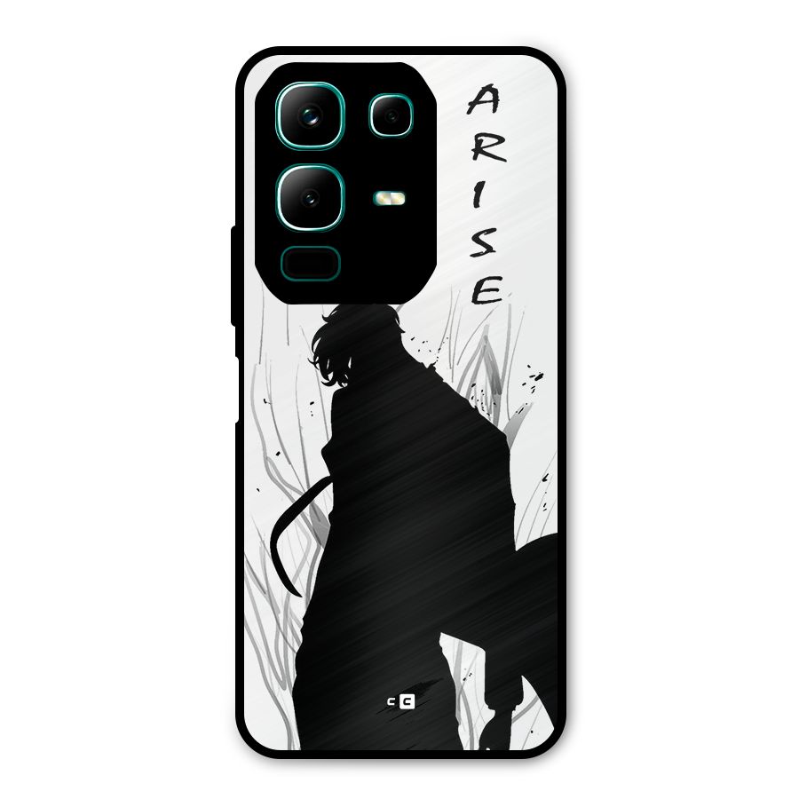 Awesome Jinwoo Arise Metal Back Case for Infinix Note 50x