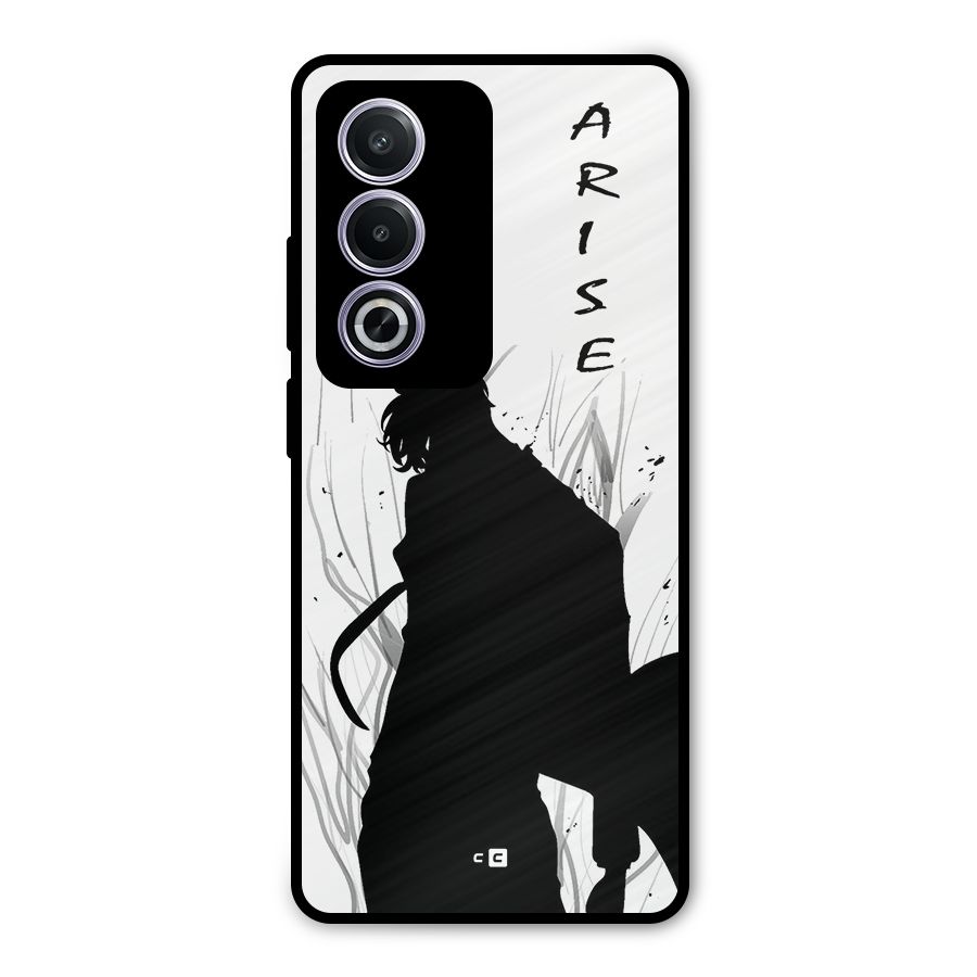 Awesome Jinwoo Arise Metal Back Case for Oppo K12x