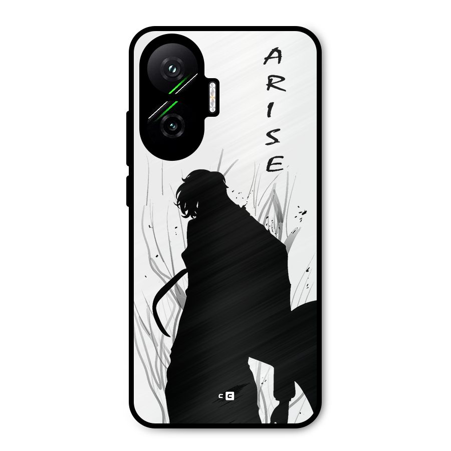 Awesome Jinwoo Arise Metal Back Case for Poco F7